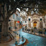 Avignon rain