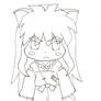 the frowning inuyasha chibi