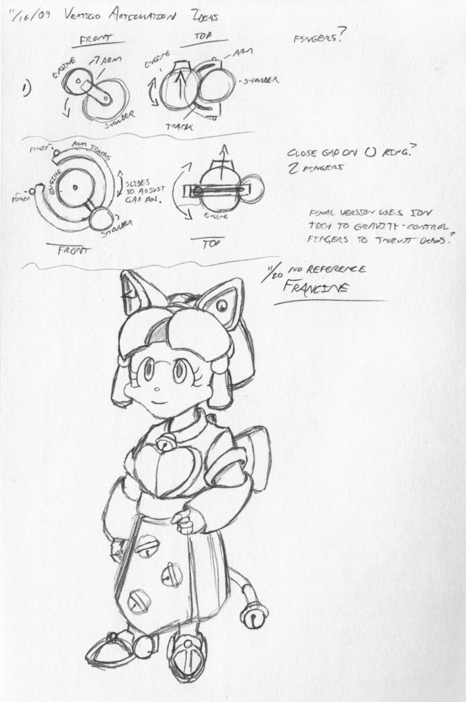 Armor notes and Francine