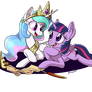 Twilight x Celestia? ?? ???