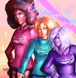 Garnet, Amethyst and Pearl - Steven Universe -