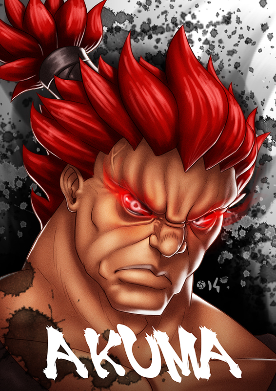 SF4 - Akuma by koyote974 on DeviantArt