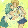 Sailor Uranus and Neptune