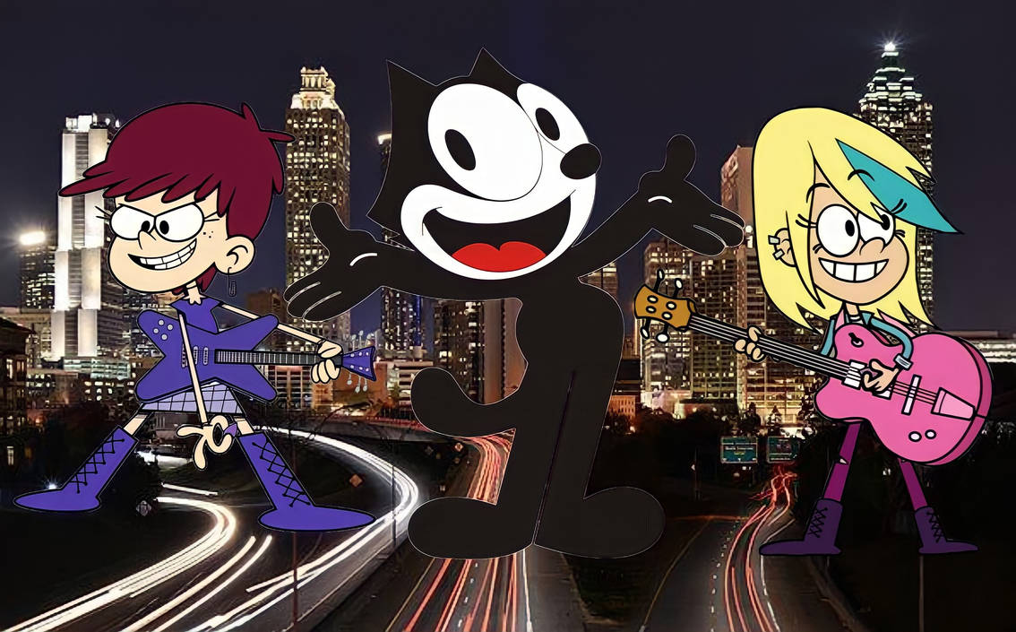 Luna Loud Sam Sharp and Felix in Atlanta,GA by KS0210 on DeviantArt