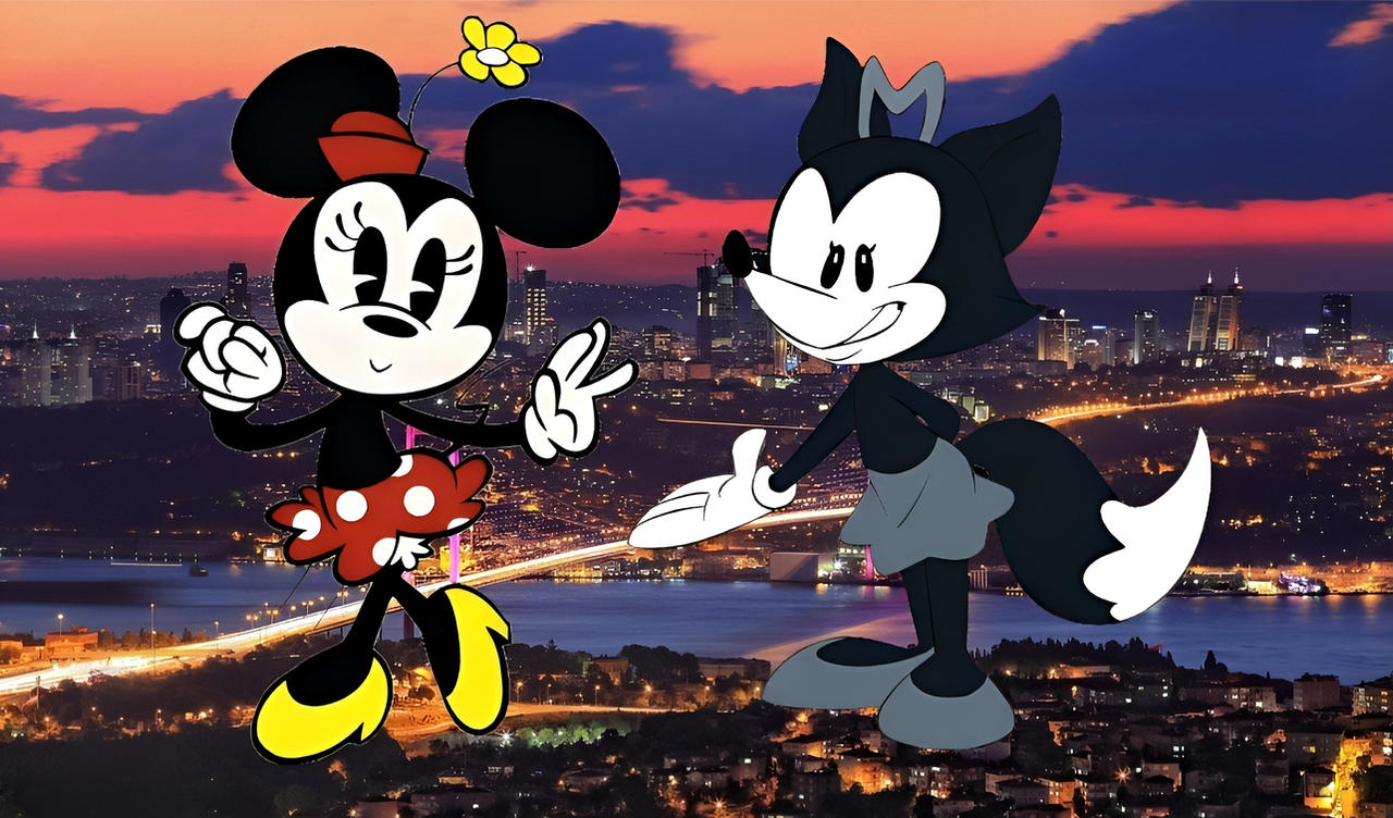 Roxy Mouse Minnie Mouse and Roxy in Istanbul,Turkey by KS0210 on DeviantArt