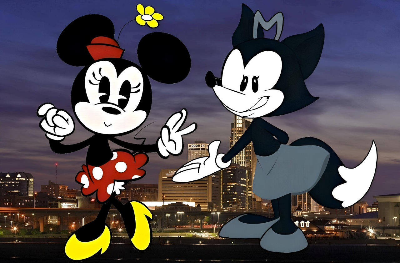 Roxy Mouse Minnie Mouse and Roxy in Windy Omaha,NE by KS0210 on DeviantArt