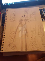 Nightmare Before Christmas Sketch