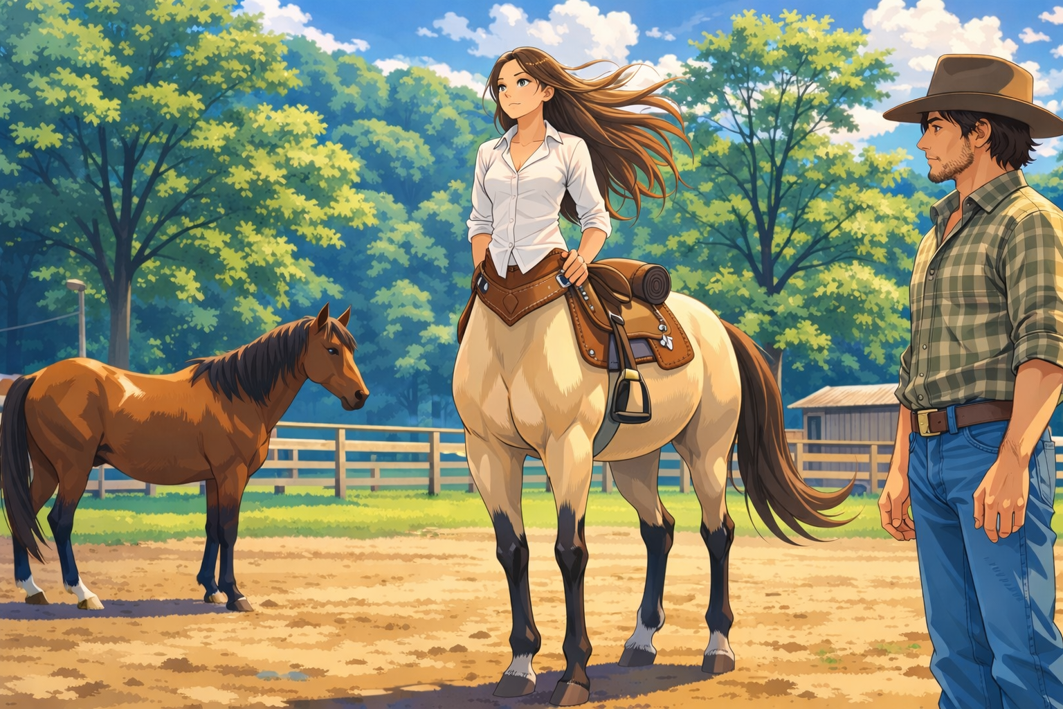 1 Am Riding riding in the morning by moh8ea on DeviantArt