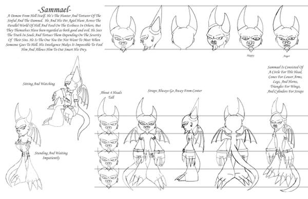 Demon Reference Sheet Demon CharacterSheet by arkangl on DeviantArt