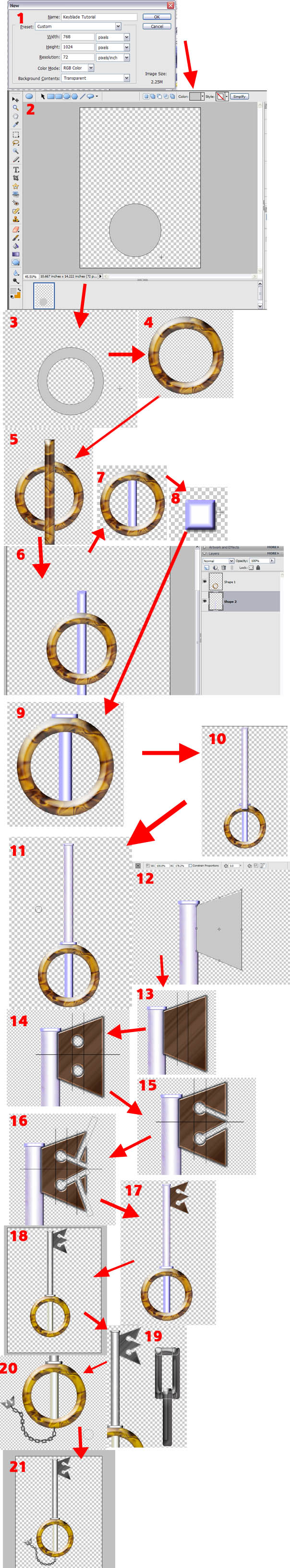 KeybladeTutorial4Photoshop 5.0