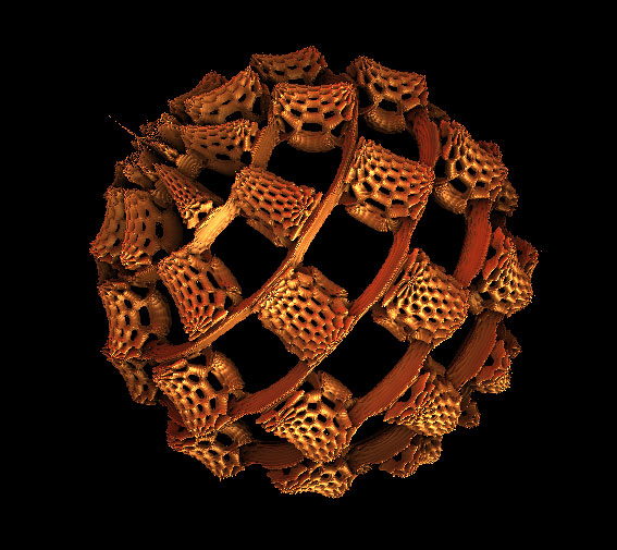 Mandelbulb biscuit