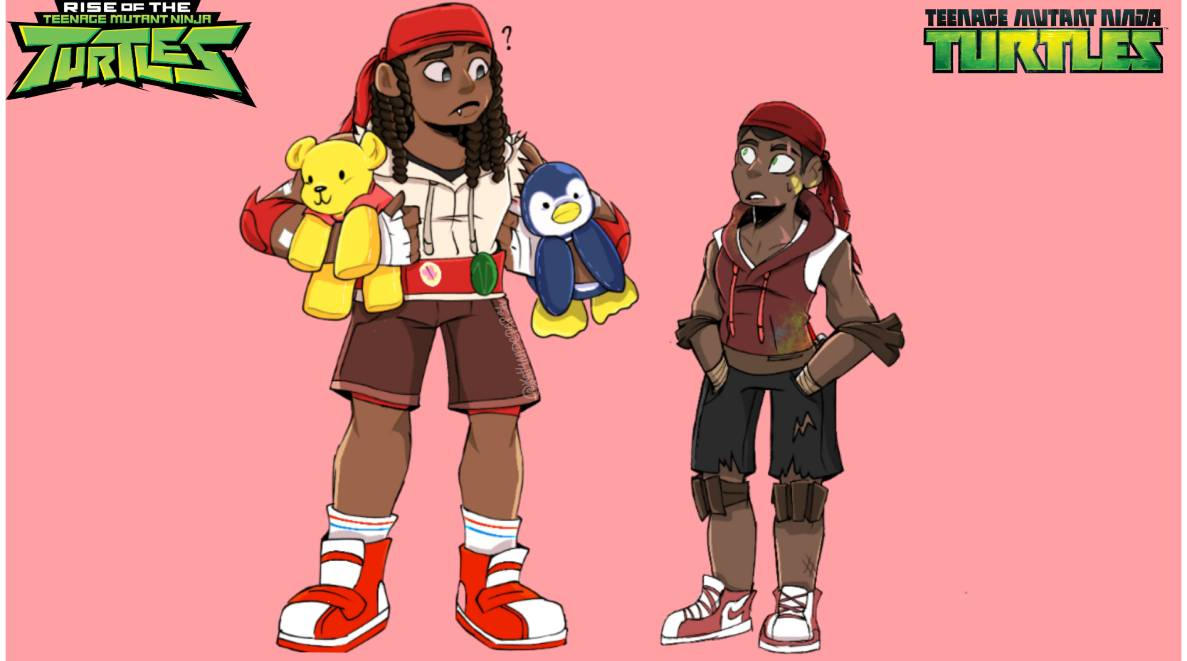 Sanrio Raph Rottmnt ROTTMNT Raph and TMNT 2012 Raph(human version) by KAT4NADEPAP3L on ...