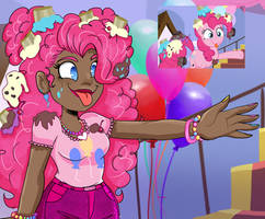 MLP humanized- Pinkie Pie