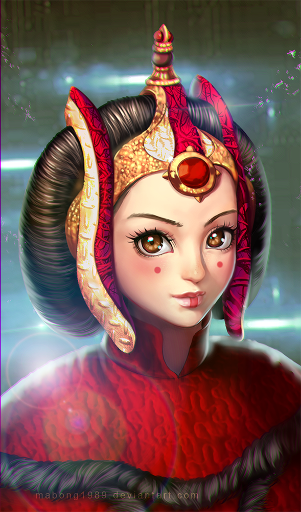 Queen Amidala by ThaiChau on DeviantArt Queen Amidala by ThaiChau on DeviantArt