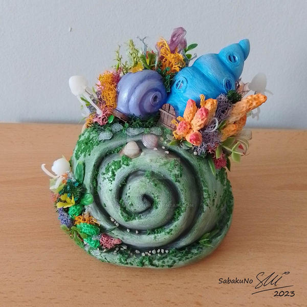 Diorama - Seashell city by SabakuNoShi on DeviantArt