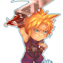 Cloud FFVII chibi