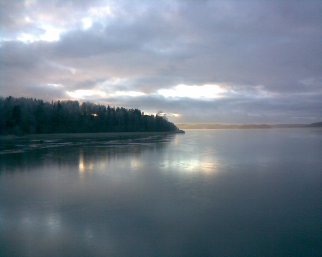 View from a bridge