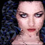 Amy lee polygonal drawing