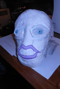 work on Lunatic's mask