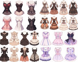 Free to Use - Ai Outfits, Corsets, Costumes