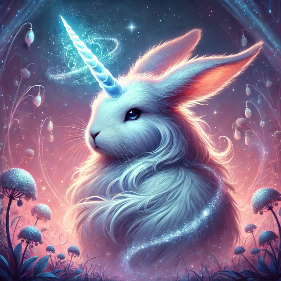 Horned Rabbit by fire55vgf on DeviantArt