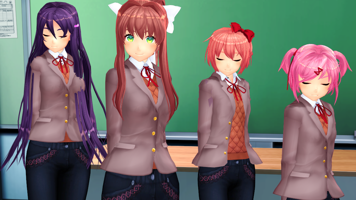 Doki Doki Literature Club + DOWNLOAD by OzzWalcito on DeviantArt