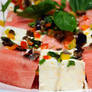 watermelon and feta cheese salad