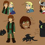 HTTYD sketches