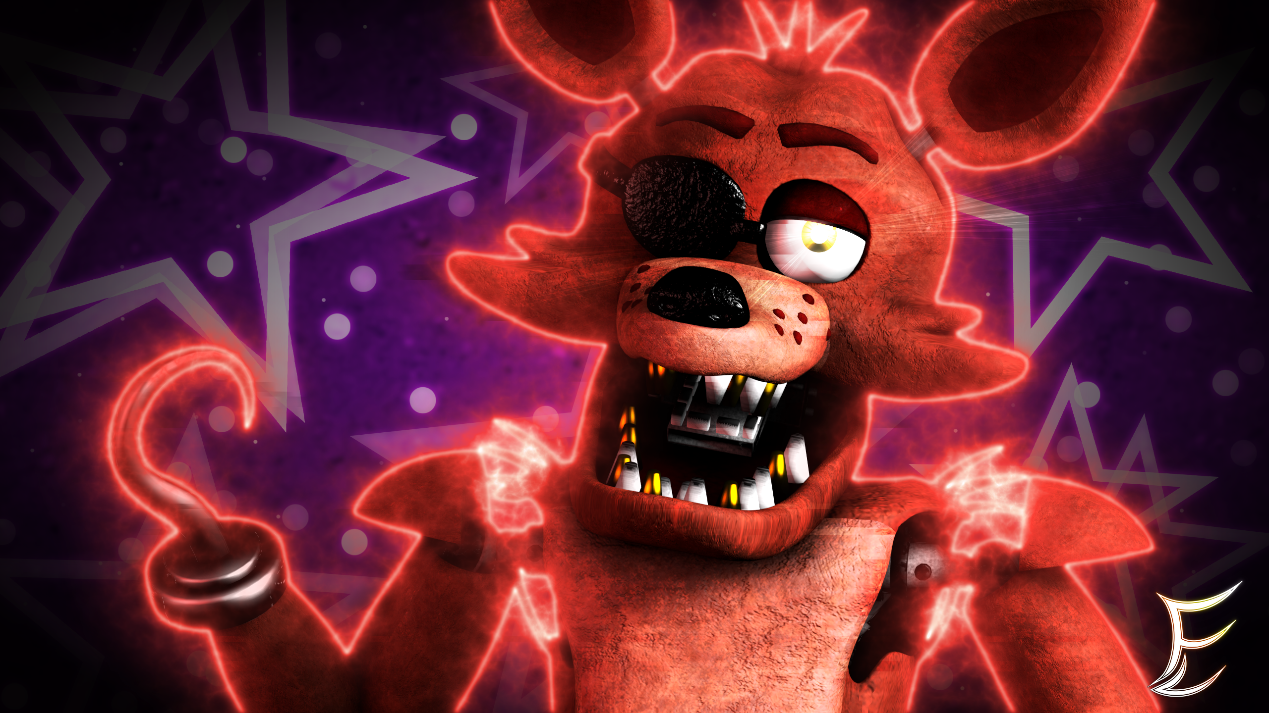 Repaired Foxy Wallpaper V2 By Flamerl13 On Deviantart