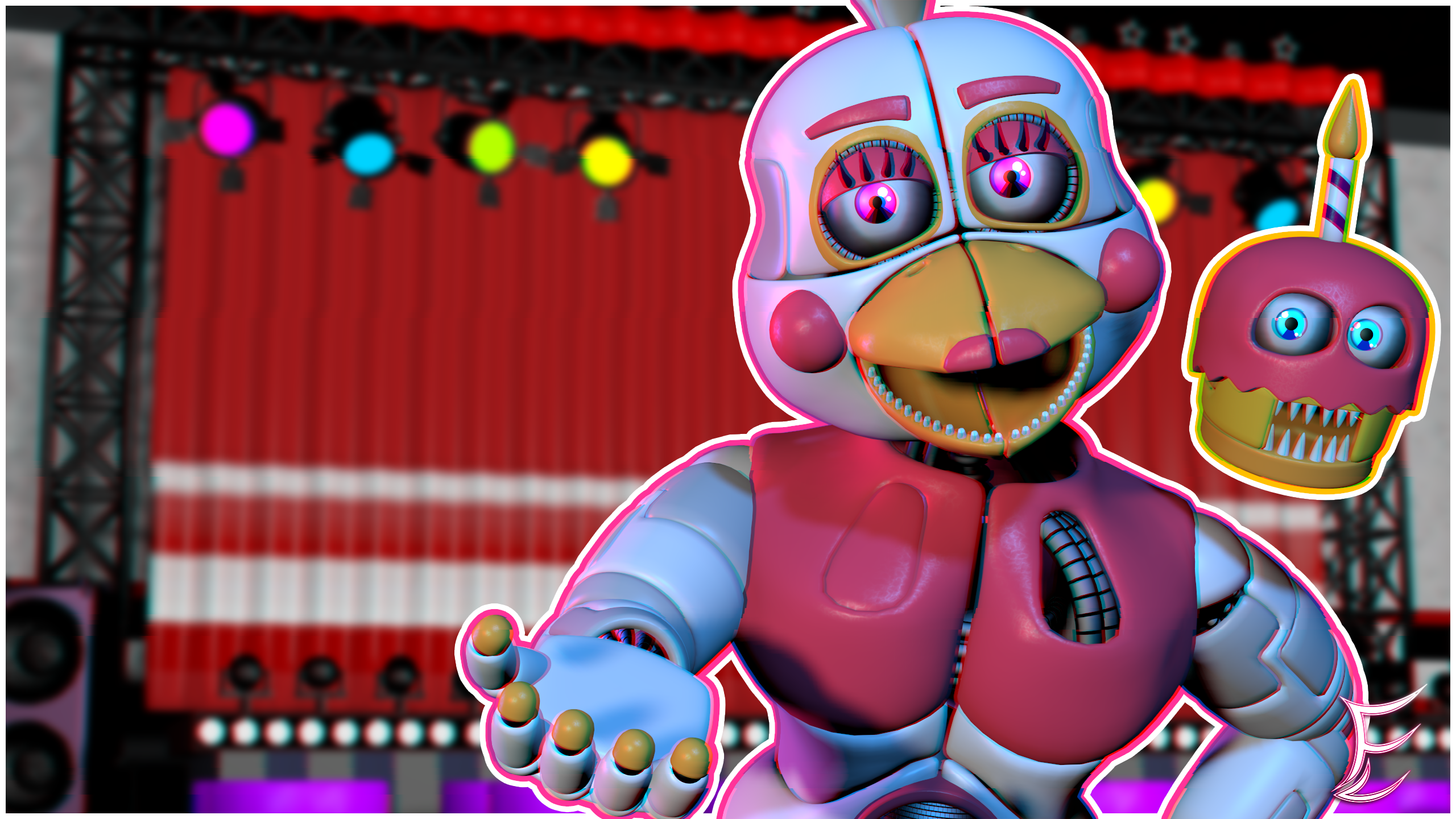 Funtime Chica v1.5 by The-Smileyy on DeviantArt