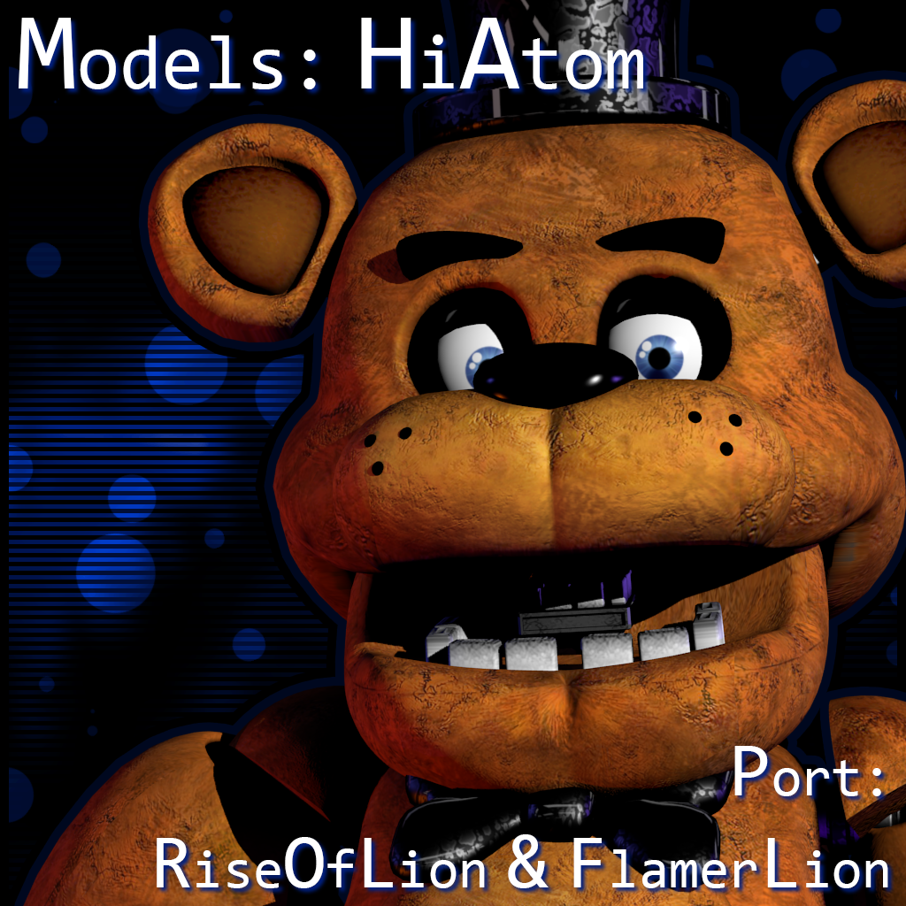 FNAF 1 animatronic pose from AR gallery by fazbearsparkle on DeviantArt