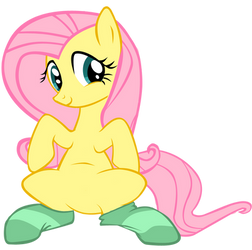 Fluttershy and her green socks