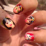 Disney Princess Nail Art 1