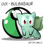 001 - Bulbasaur