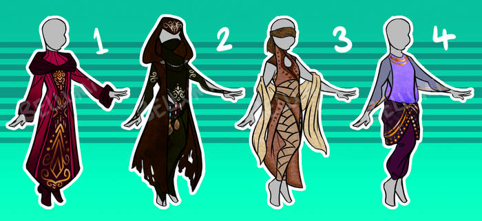 outfit adopts 8 (2/4 OPEN)