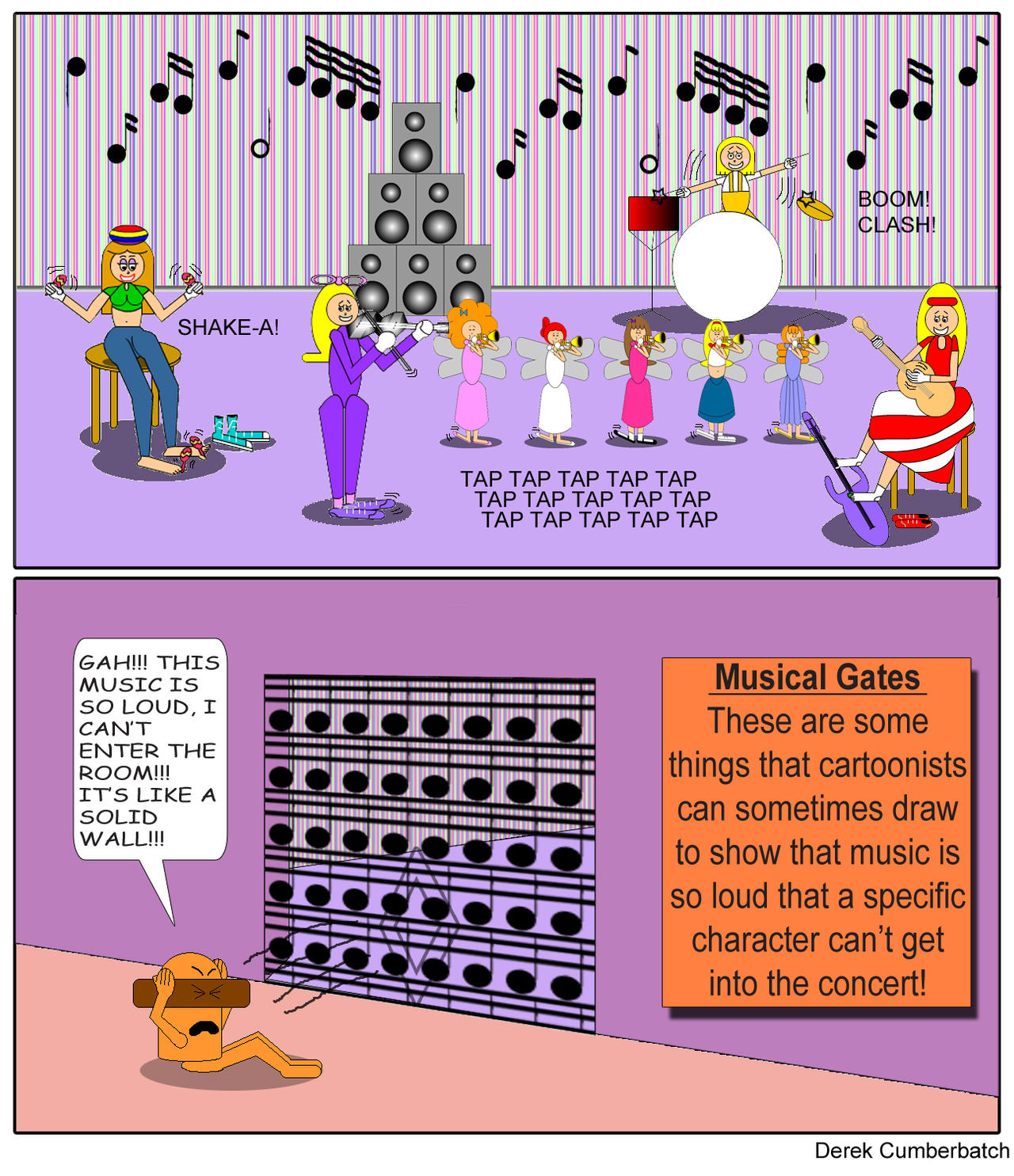 Musical Gates by DKCBatch on DeviantArt