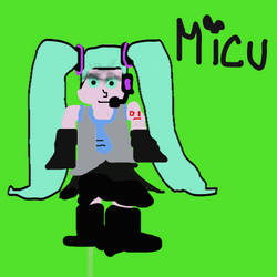 my horrible drawing of micu