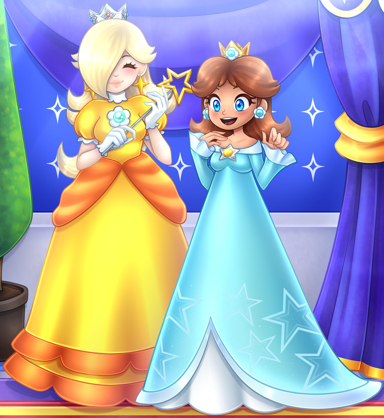 Daisy Y Rosalina Cambio De Ropa By AllCristal On DeviantArt daisy-y-rosalina-cambio-de-ropa-by-allcristal-on-deviantart