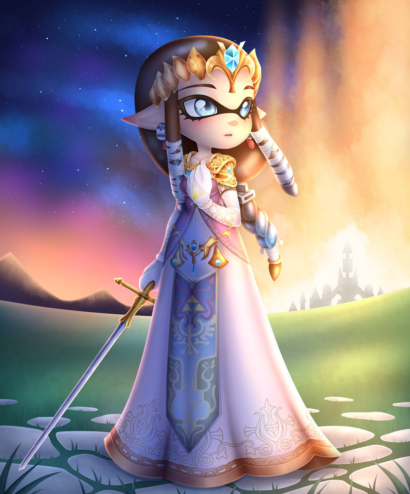 Team Wisdom (Inkling Zelda) by AllCristal on DeviantArt