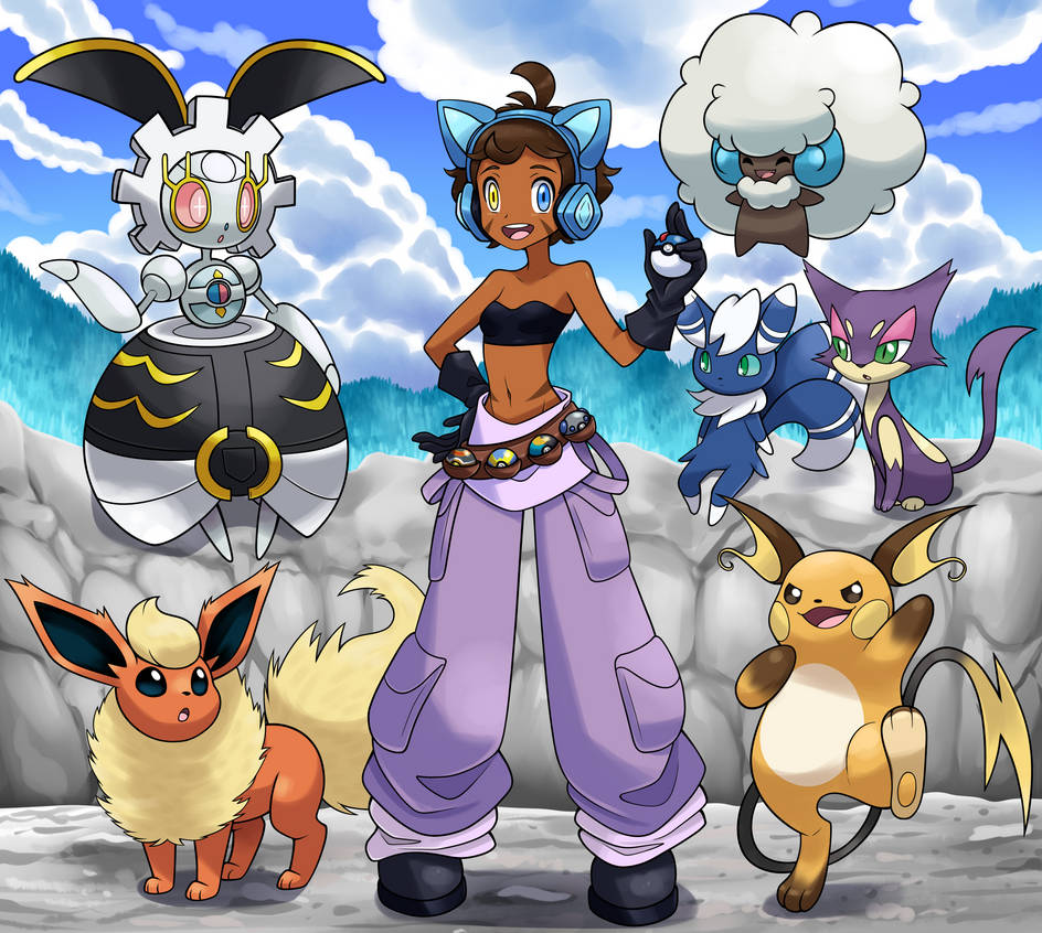 Rita Entrenadora Pokemon by AllCristal on DeviantArt