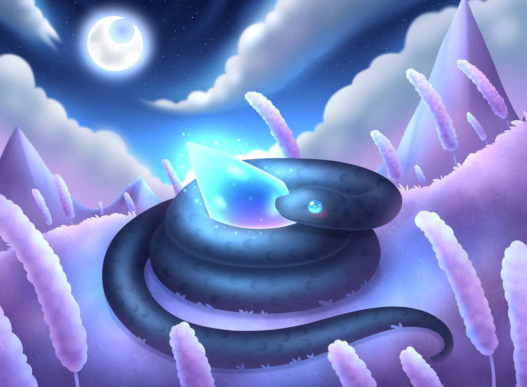 Deviantart Snake Crystal Serpiente Cristal by CristalDarkNight on DeviantArt