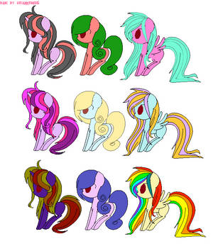 Free Pony Adoptables! No.3 (ALL TAKEN)