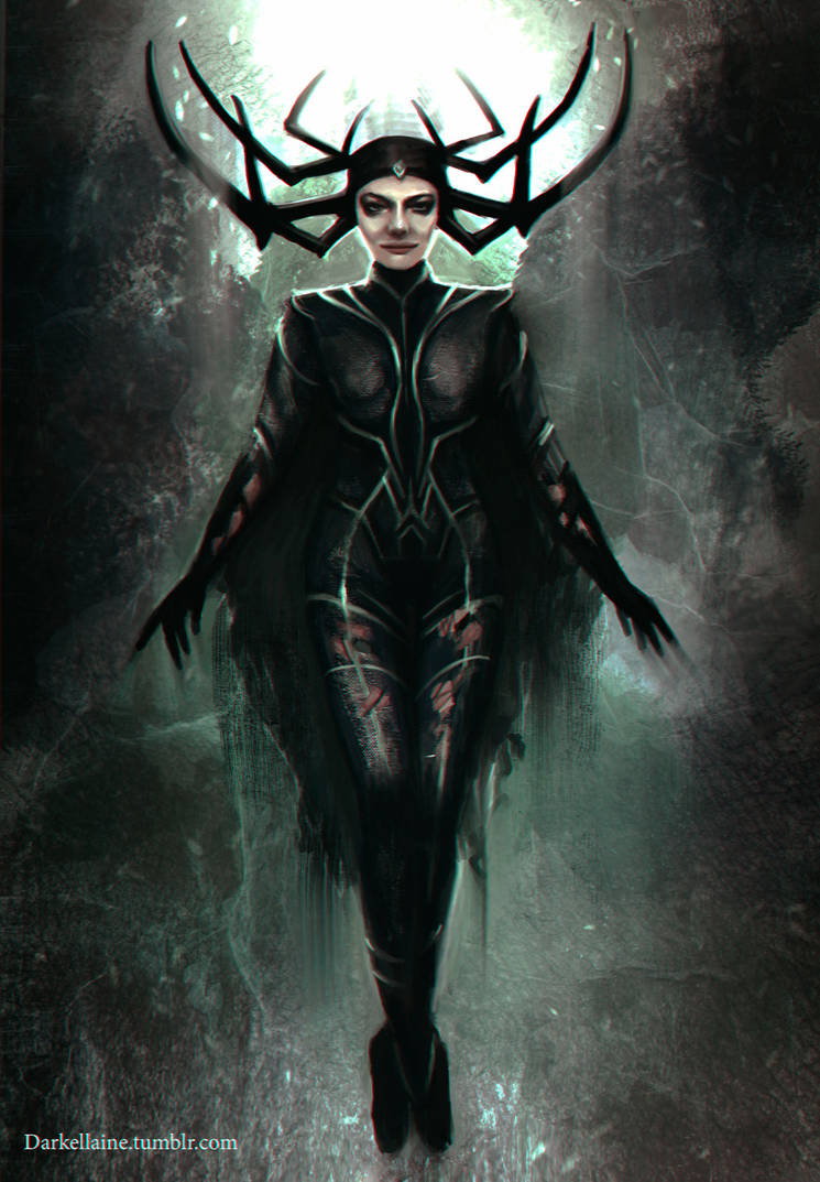 Hela Goddess Of Death By Darkellaine On DeviantArt hela-goddess-of-death-by-darkellaine-on-deviantart