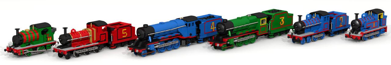 Redesigned Engines: 1-6