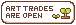 Art Trades Open Button by space-latte