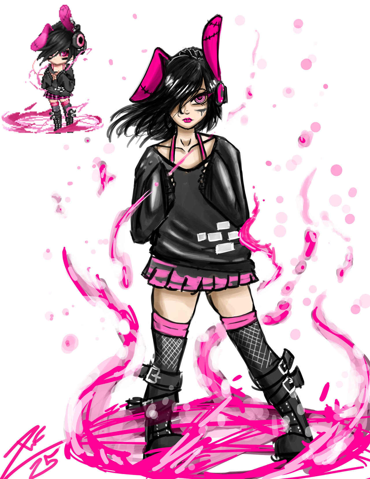 evilpinkbunny part2 by iian6 on DeviantArt