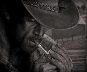 Marlboro Man - Digital Drawing