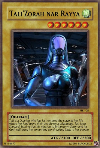 Yu-Gi-Oh Cards Mass Effect 7