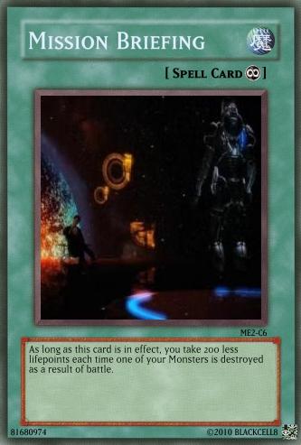 Yu-Gi-Oh Mass Effect Cards 34