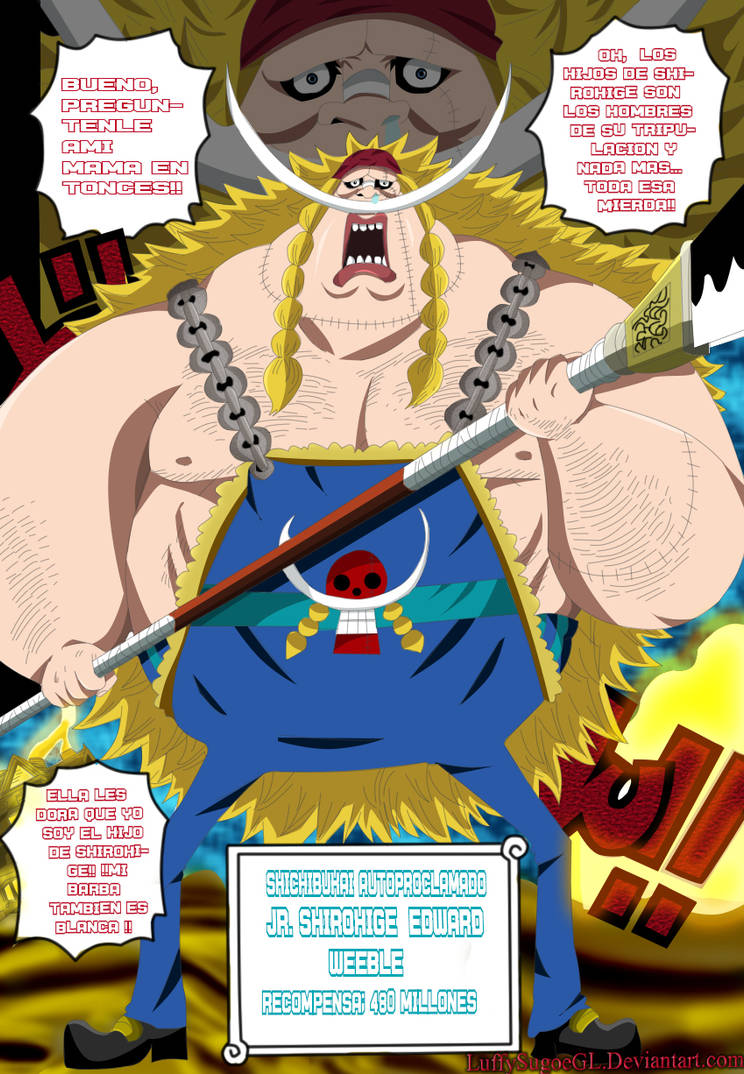 One Piece 802 Shirohige Jr By Luffysugoegl On Deviantart One Piece 802 Shirohige Jr By Luffysugoegl On Deviantart